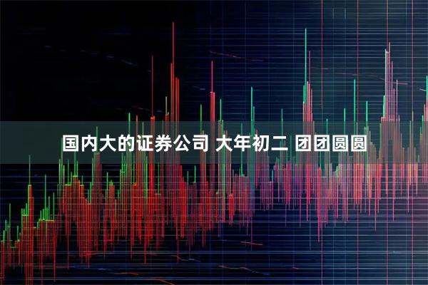 国内大的证券公司 大年初二 团团圆圆